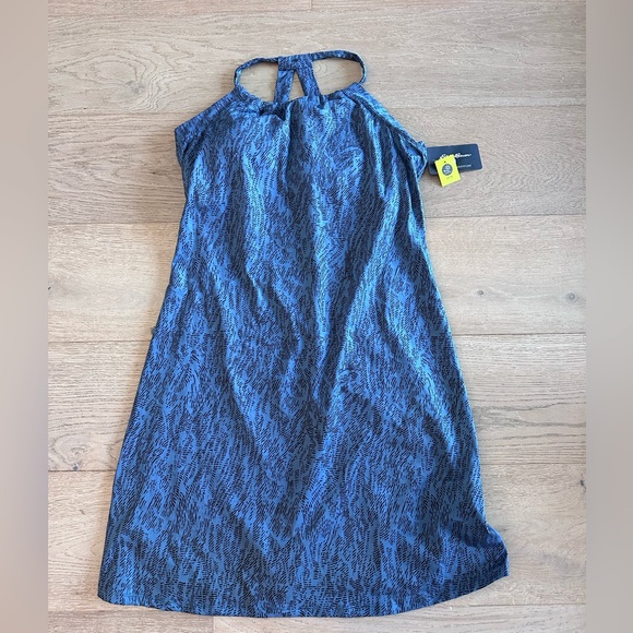 NWT Eddie Bauer Vintage Indigo Harmony Dress - Picture 3 of 7